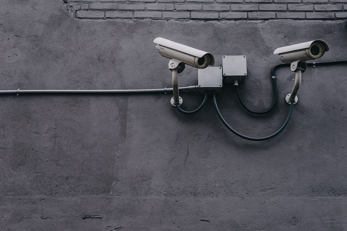 cameras installed for surveillance