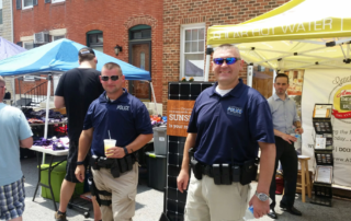 Professionals conducting a regular security assessment