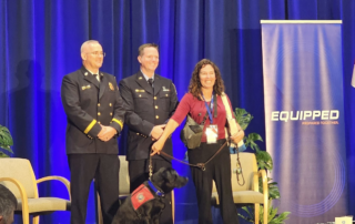 Security officials at a corporate event