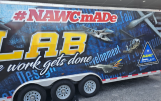 A logistics vehicle prepared for monitored transport