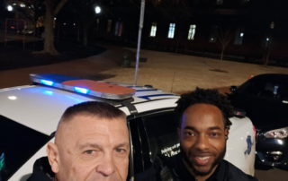 Security officials from Operational Police Protective Services